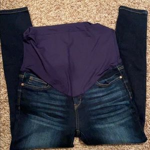 Straight leg maternity pants